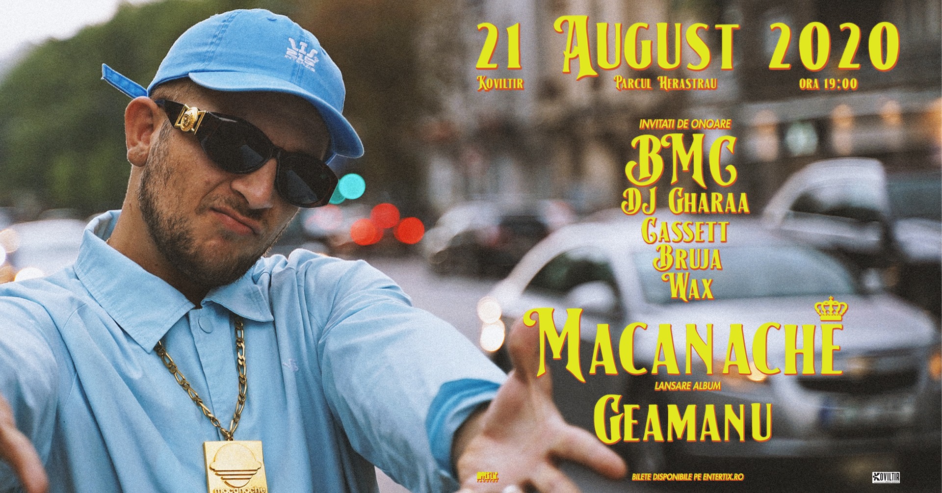 MACANACHE Lanseaza GEAMANU pe 21 August