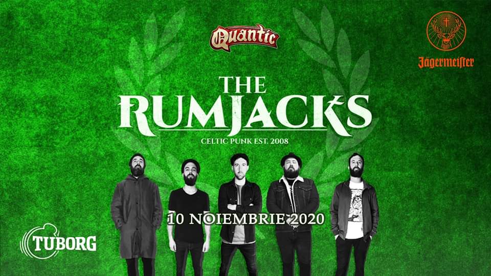 Concert The RumJacks in Quantic - 10 Noiembrie
