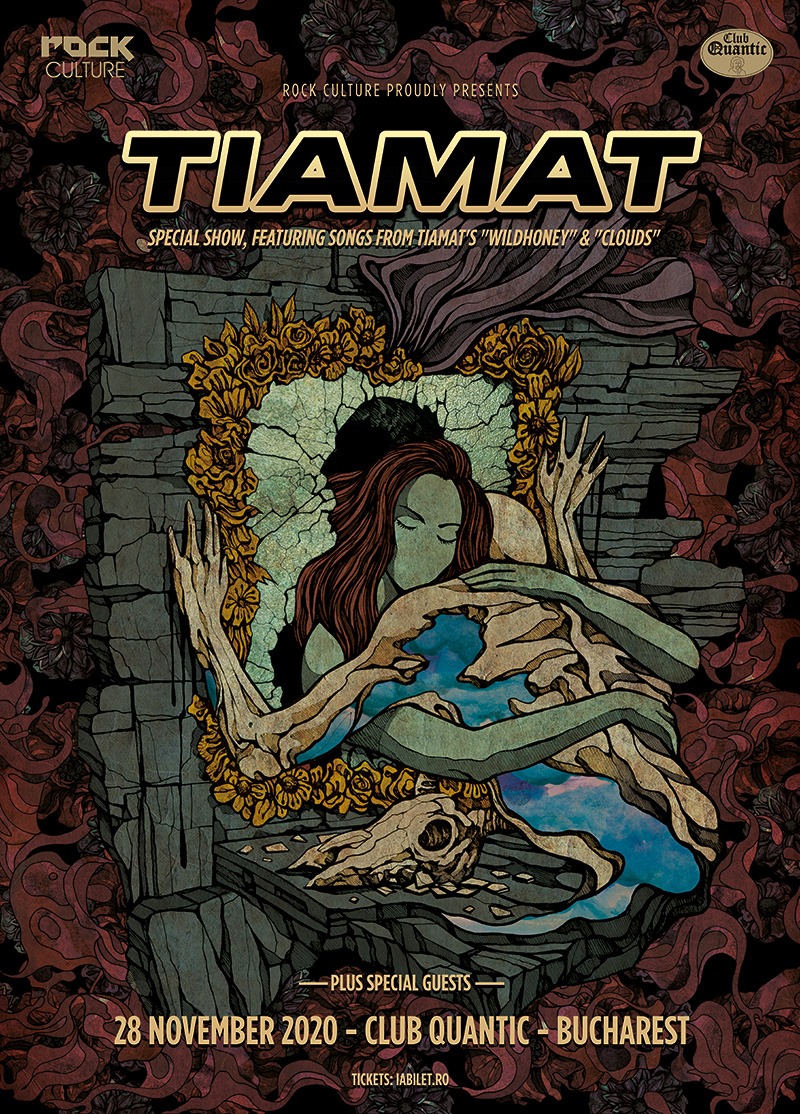 Concert Tiamat - special show in Quantic Bucharest - 28 Noiembrie