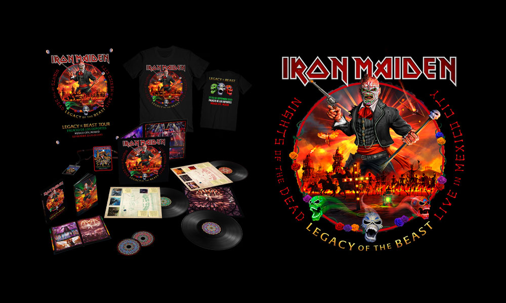 Albumul Live ‘Nights Of The Dead’ a celor de la IRON MAIDEN a intrat în charturile Europene