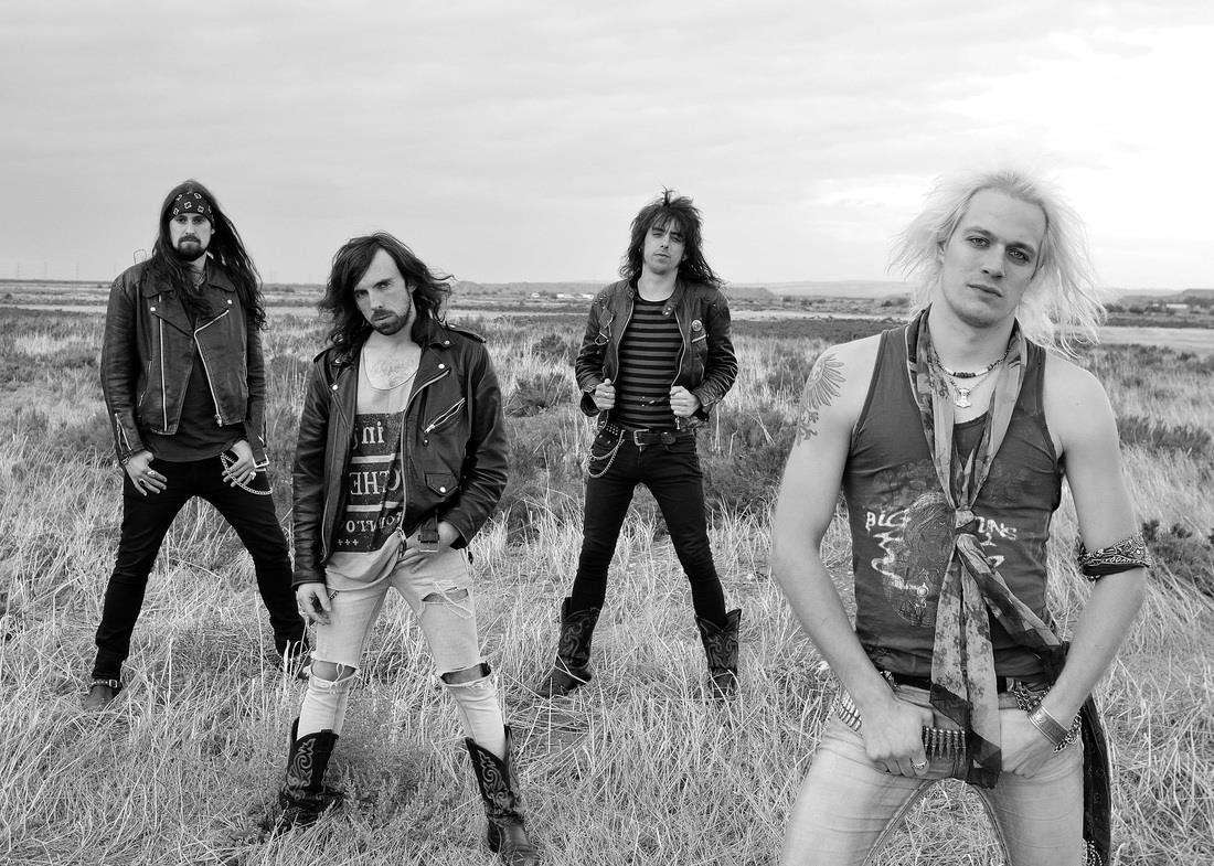 New Music Video "Hard In This Town" Australian Sleaze Rock LACED IN LUST