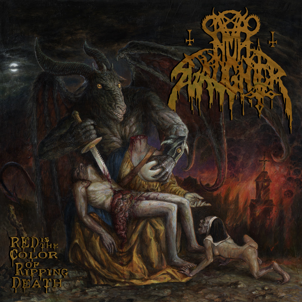 NUNSLAUGHTER - "Red is the Color of Ripping Death" (Hells Headbangers)