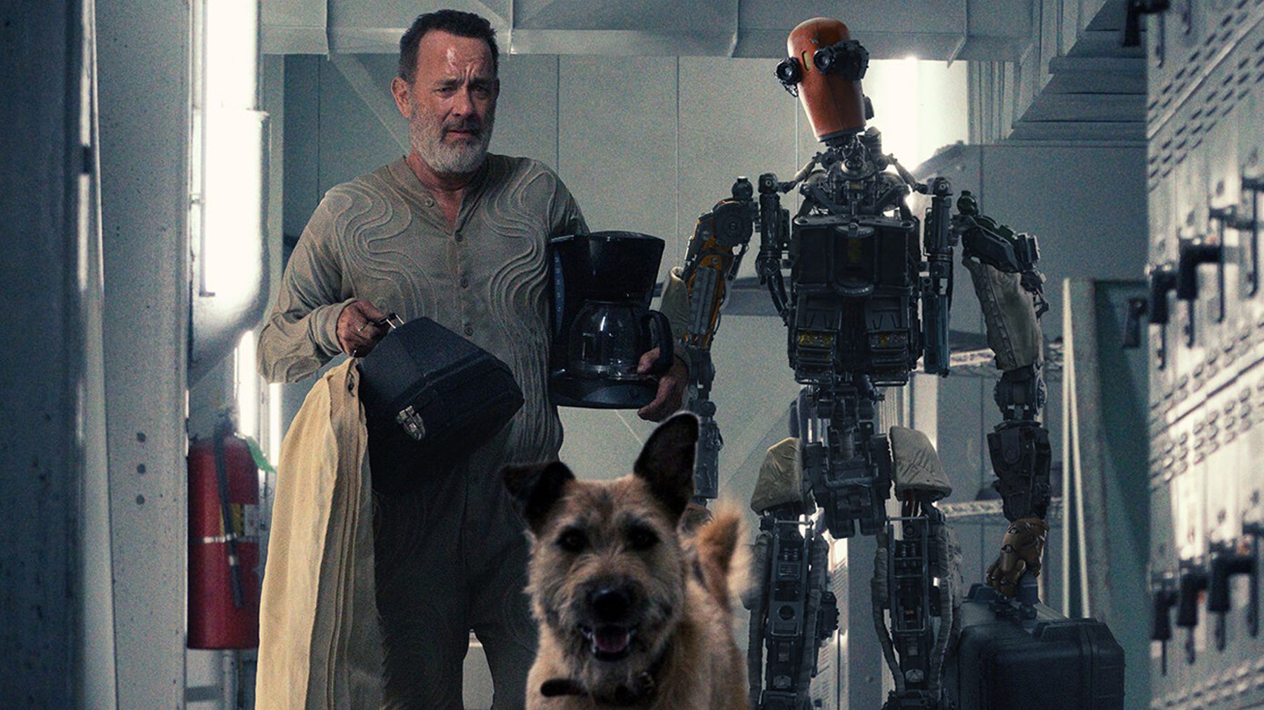 Tom Hanks este alături de un câine simpatic și un robot de treabă în trailerul filmului Finch