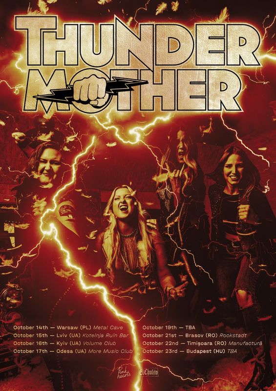 Brasov: Thundermother [SWE] Live în Rockstadt , Brasov