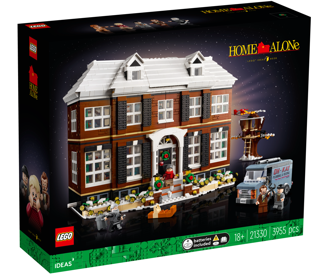 Casa din Singur acasă ia forma LEGO