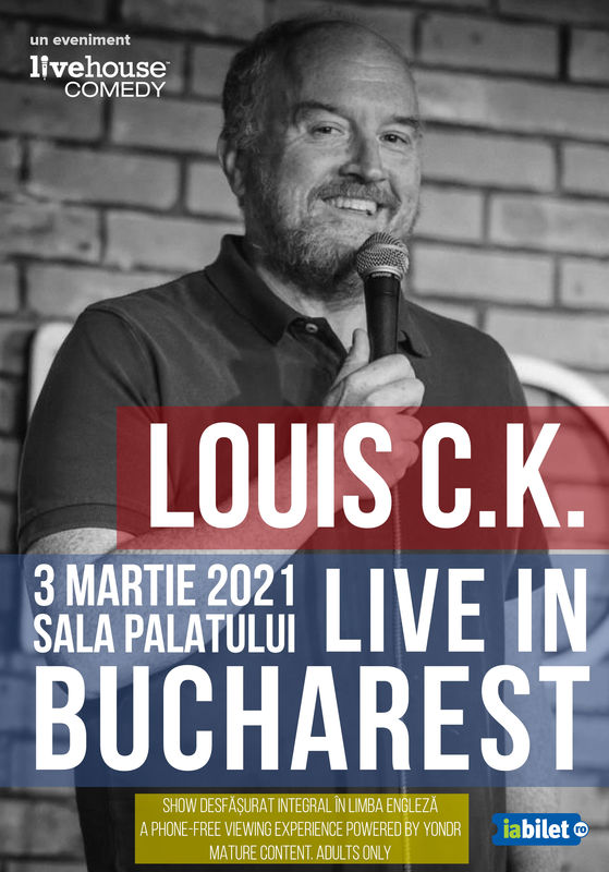 Louis C.K. – Live in Bucharest - contemporary-establishment