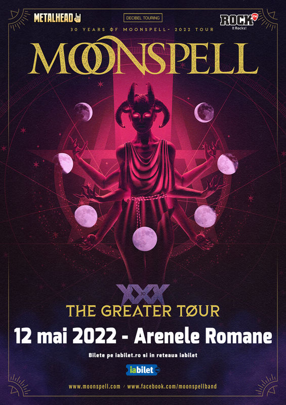 Moonspell @ București - contemporary-establishment