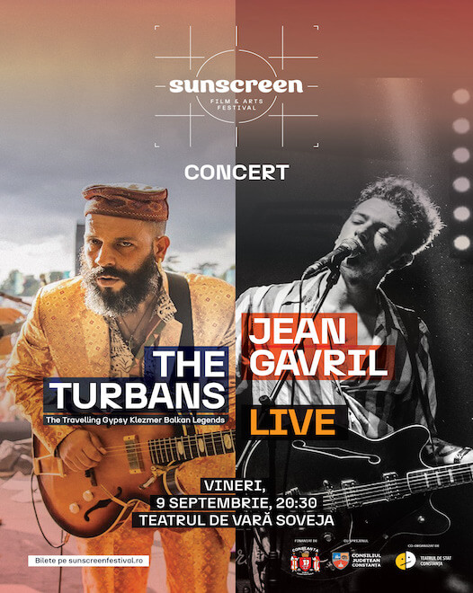 CONCERT JEAN GAVRIL & THE TURBANS - 09 Septembrie - Contemporary-Establishment