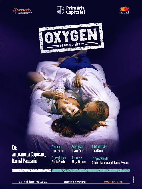 Piesă de Teatru: OXYGEN DE IVAN VÎRÎPAEV at Teatrelli-Creart - Contemporary-Establishment
