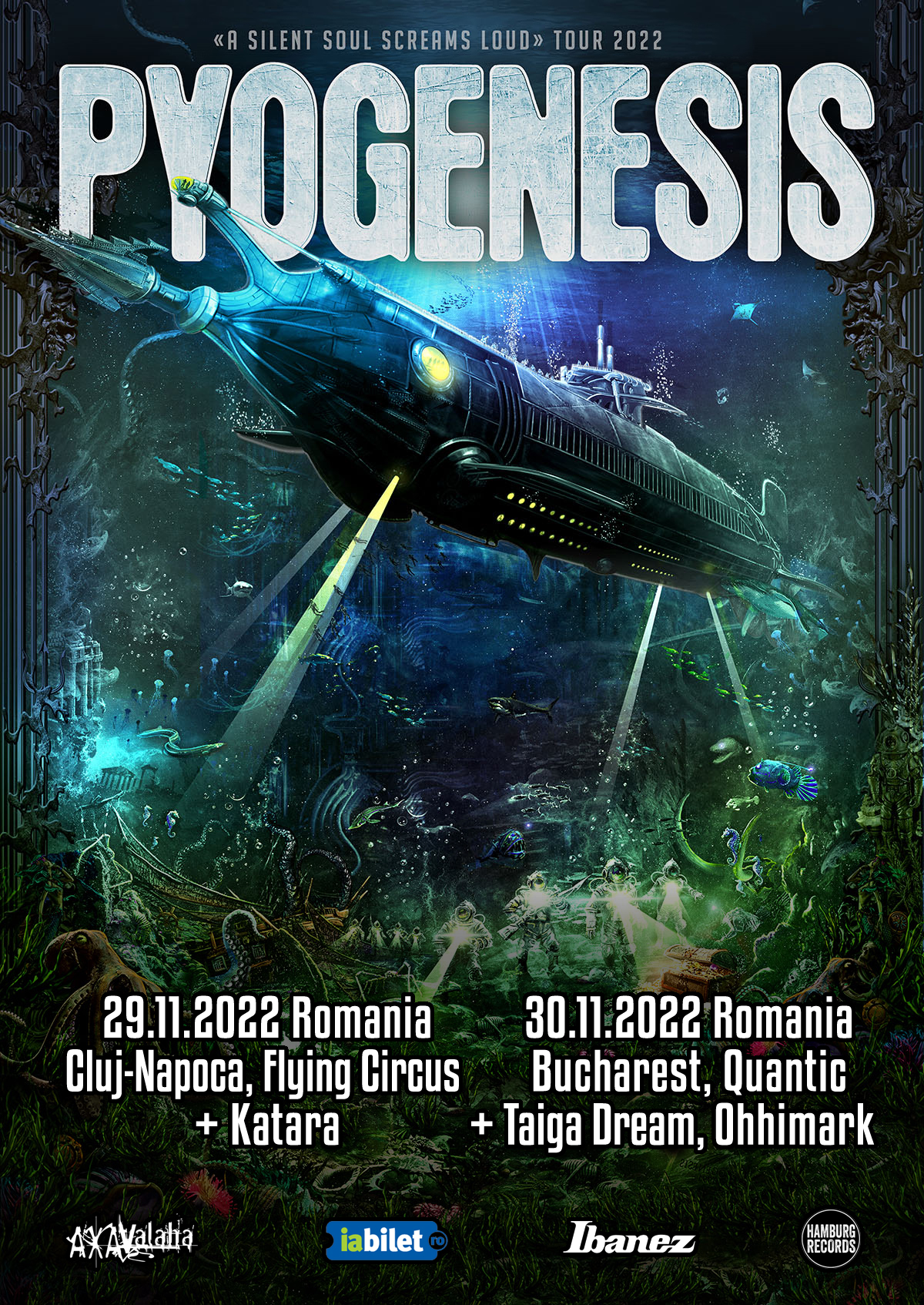 PYOGENESIS – doua concerte in Romania. - Contemporary-Establishment
