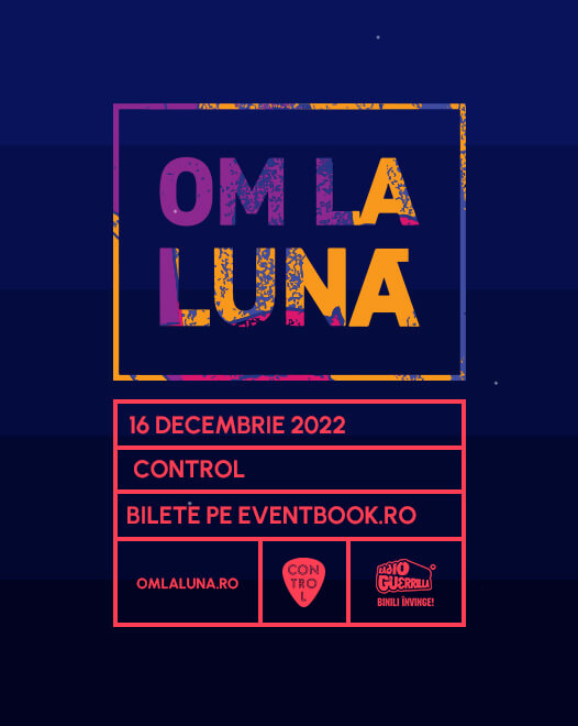 OM LA LUNĂ Live Control CLUB, 16 Decembrie - contemporary-Establishment