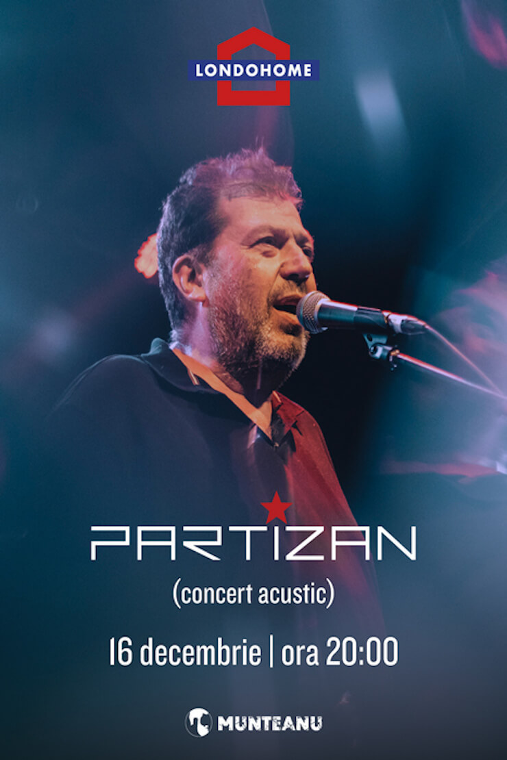 PARTIZAN Concert Acustic Live in Londohome 16 Decembrie - Contemporary-Establishment