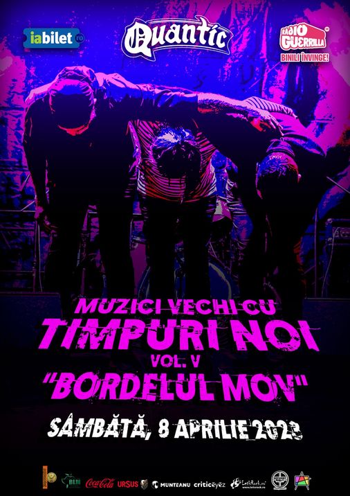 Muzici Vechi cu TIMPURI NOI / vol. V – '' Bordelul Mov'' în Quantic București - Contemporary-Establishment