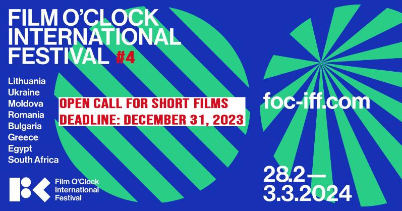 Film O’Clock International Festival 2024: Înscrieri deschise pentru competiția de scurtmetraje  - Contemporary-Establishment