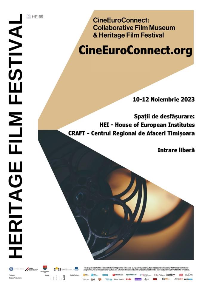 Patrimoniul Cinematografic Revine la Viață prin Heritage Film Festival din cadrul CineEuroConnect în perioada 10-12 noiembrie la Timișoara - Contemporary-Establishment
