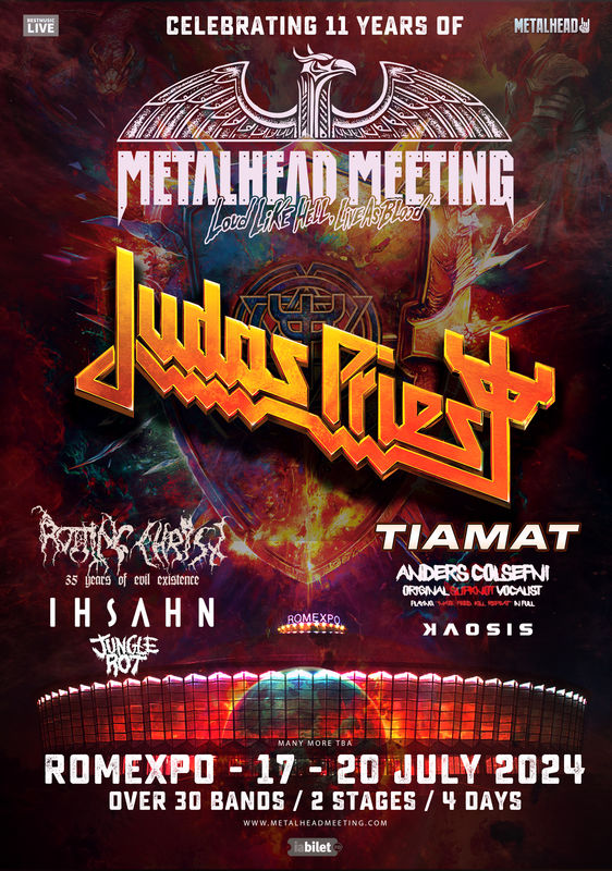 Judas Priest, Rotting Christ, Ihsahn Anunțați La Metalhead Meeting 2024