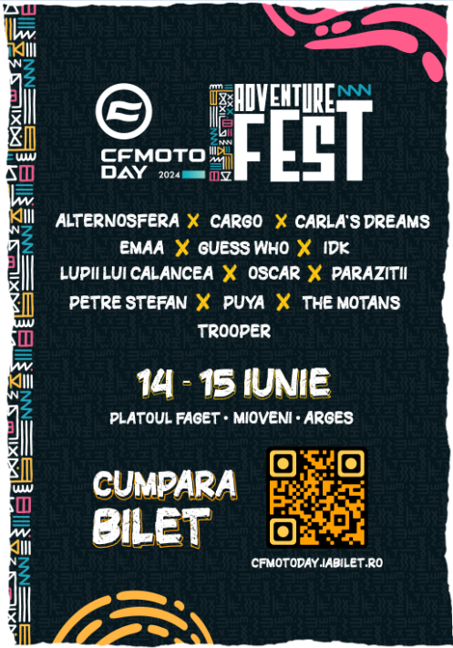 CFMOTO DAY Adventure Fest 2024: O experiență de aventură în Parcul de Picnic Făget, Mioveni - ZaTurk