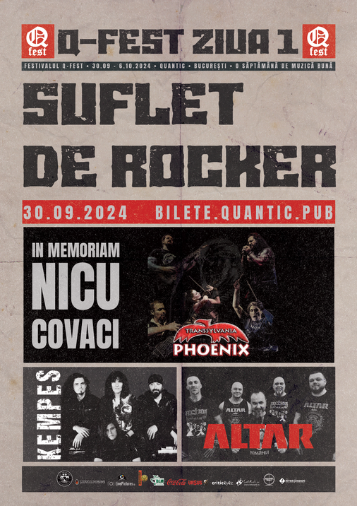 QFest Ziua I: O Noapte de Legende – PHOENIX, Kempes și Altar în Quantic - ZaTurk