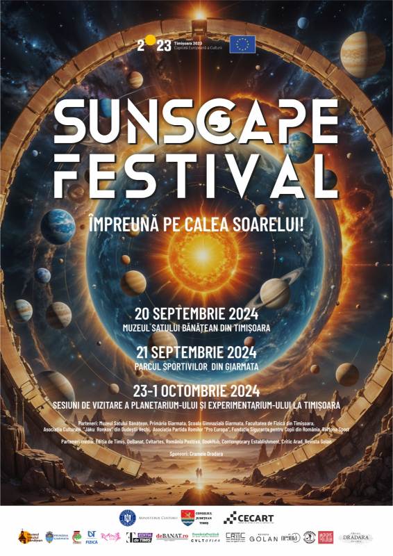 Începe Sunscape Festival, un eveniment unic ce promovează cultura și arta în lumina razelor solare