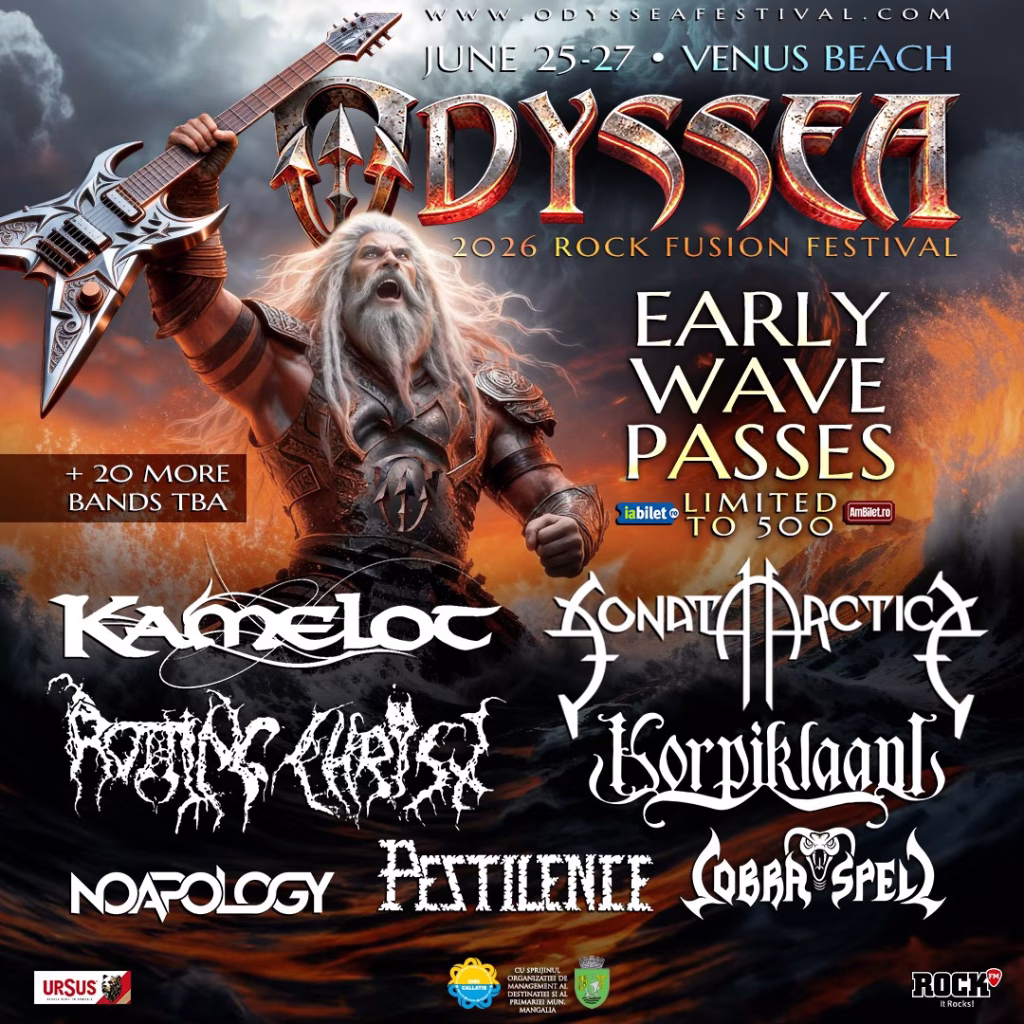 Odyseea începe acum: primul val de trupe confirmate pentru Rock Fusion Festival 2026 a lovit țărmul - ZaTurk