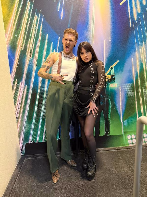 Alexandra Căpitănescu, reprezentanta Romaniei la Eurovision 2026 cu piesa „Choke Me”, cucereste publicul in timpul turneului de promovare