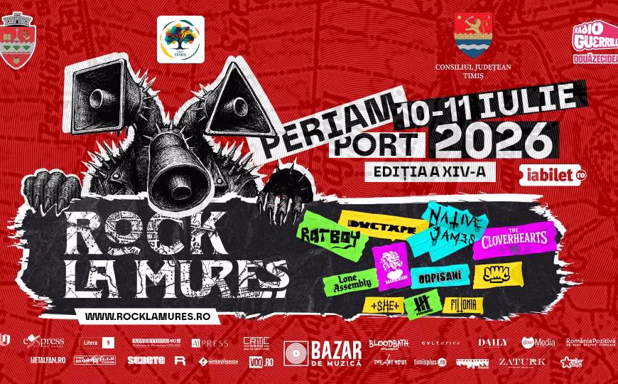 Rock la Mureș XIV revine cu premiere sonore și un program divers - ZaTurk