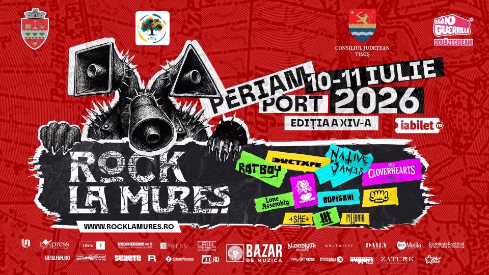 Rock la Mureș XIV revine cu premiere sonore și un program divers - ZaTurk