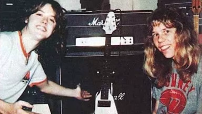 James Hetfield și Lars Ulrich, fondatorii Metallica