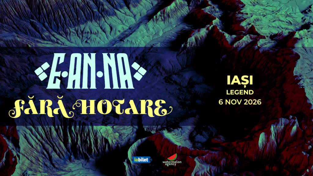 Afișul oficial al concertului E-an-na de la Legend Pub, Iași
