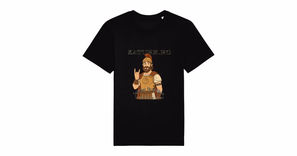 Tricou ZaTurk Merch Greetings From Callatis II, design original ZaTurk