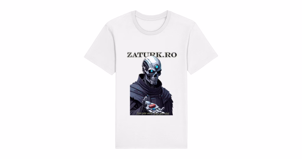 Tricou ZaTurk Merch Morfeu, design original ZaTurk